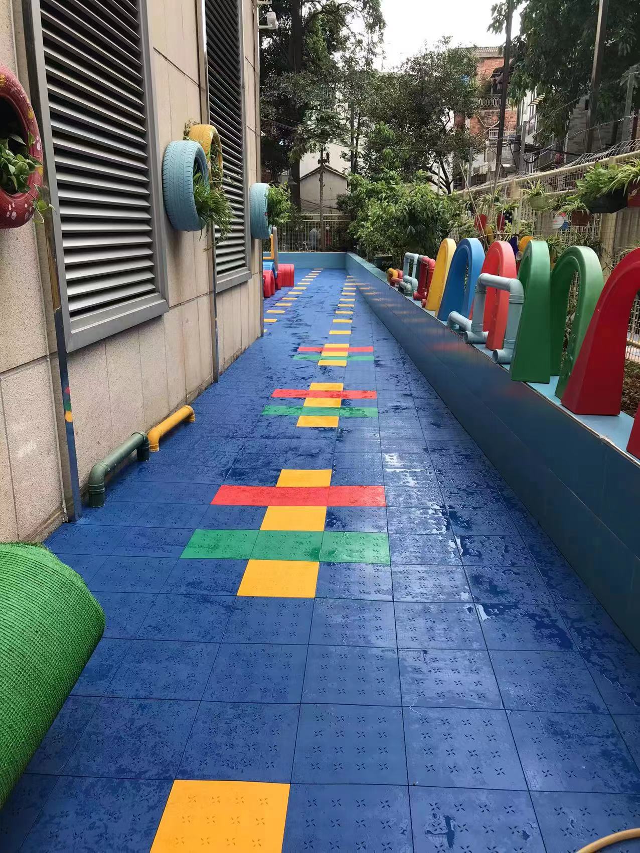 通州TSES软塑悬浮地板案例