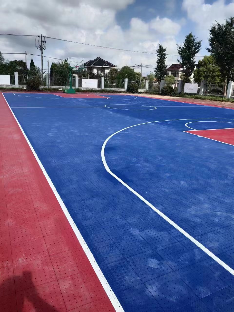 通州篮球场软塑运动地板