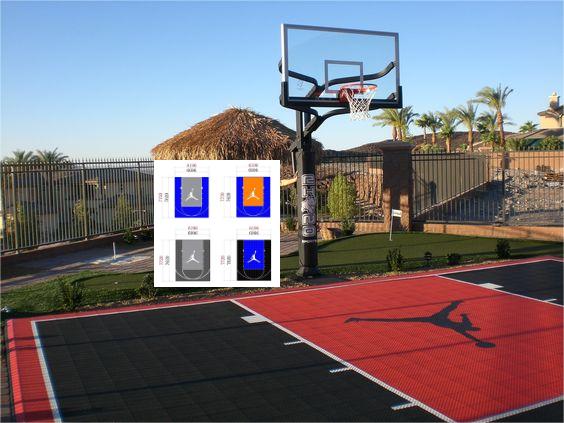 石景山Backyard Basketball Court Flooring | Outdoor Sport Tiles
