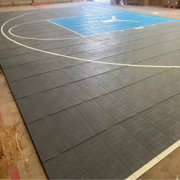 房山Modern Indoor Shopping Mall Commercial Basketball Court Anti-Slip PP Interlocking Flooring for Outdoor Gym School Courtyard